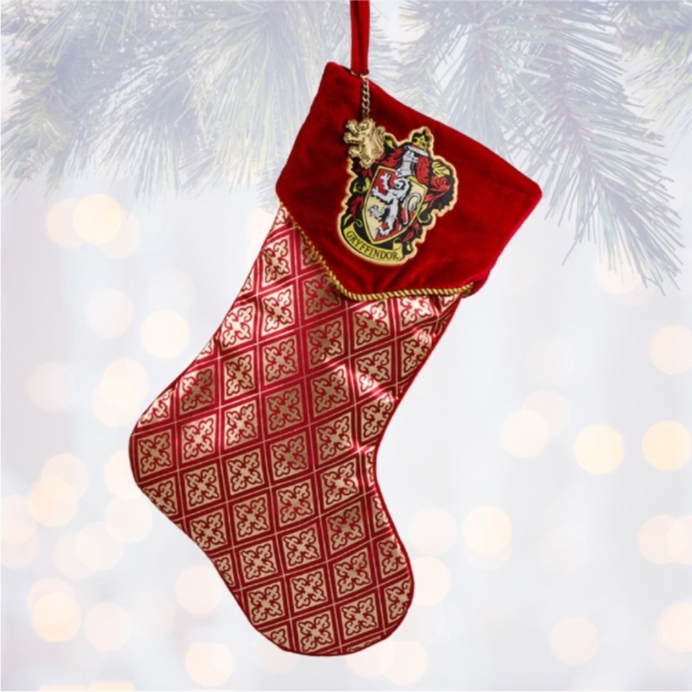 Harry Potter Gryffindor Christmas Stocking NWOT